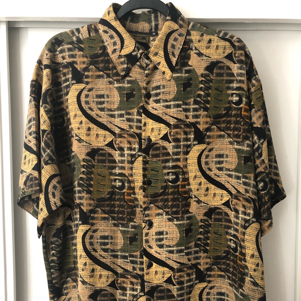 Vtg-Monzini Collection Short Sleeve Shirt
